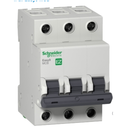 EZ9F53350 3P 50A 3KA C Curve Breaker Easy9 - Online Electrical
