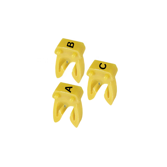 Klemsan WM03 4-6mm Clip on Cable Marker Letters A-Z/200