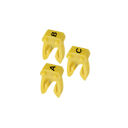 Klemsan WM03 4-6mm Clip on Cable Marker Letters A-Z/200