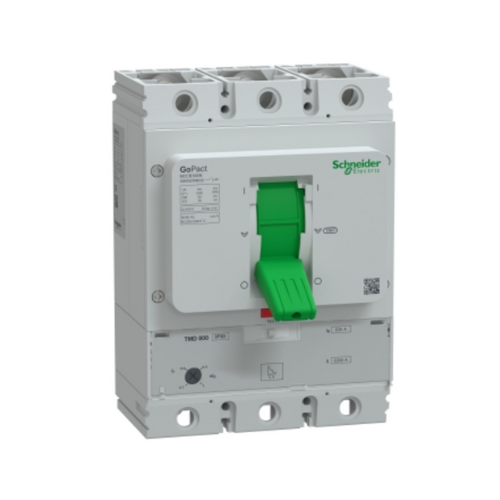 G80N3TM630 GO MCCB 800N 3P3D 630A ADJ 50KA - Online Electrical
