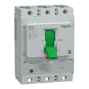 G80N3TM800 GO MCCB 800N 3P3D 800A ADJ 50KA - Online Electrical