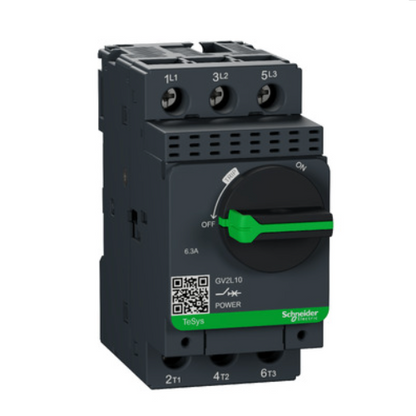 GV2L10 Motor Circuit Breaker Magnetic 6.3A