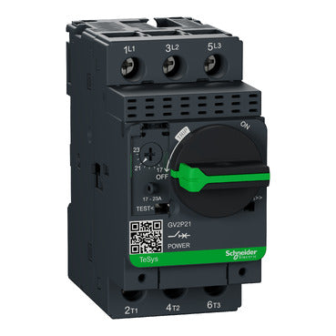 GV2P21 MOTOR CIRCUIT BREAKER THER/MAG 17-23A