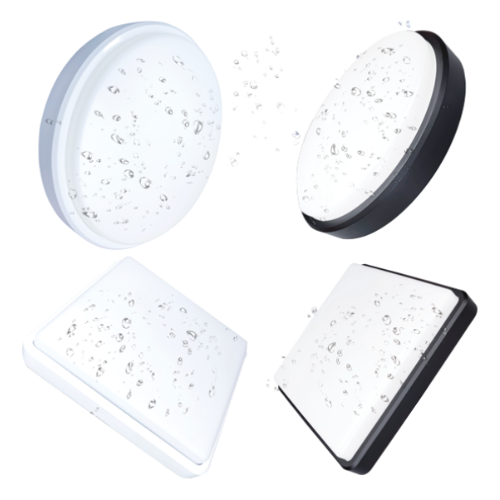 HERO ALL-IN-ONE BULKHEADS - Square or Round - IP65 - Online Electrical