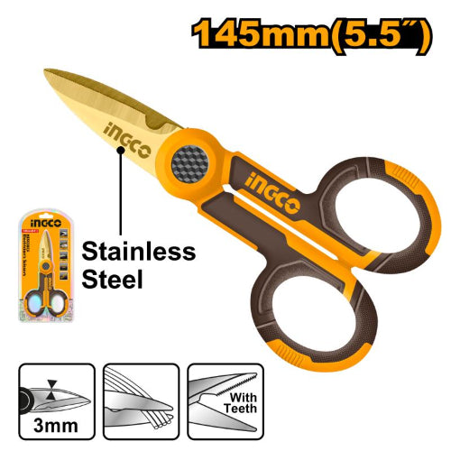 HES02855 Scissors Electricians 145mm