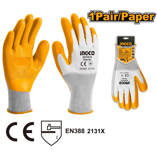 HGVL08-XL GLOVE WRIST LATEX HD DIP PALM XL