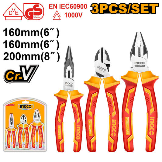 HIKPS28318 PLIER SET 3PCE 1000V