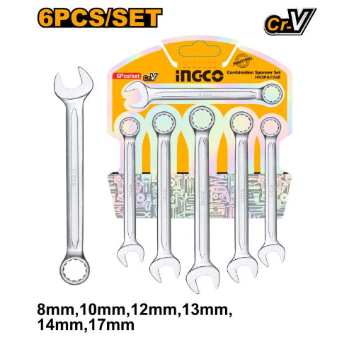 HKSPA1068 Spanner Set Combination 6 Pieces