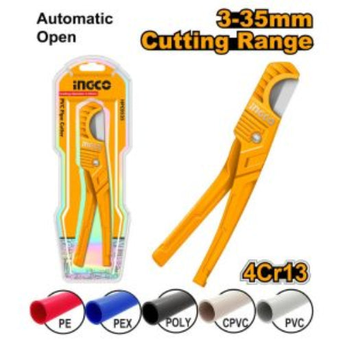 HPC0535 PVC Pipe Cutter 225mm 3-35mm