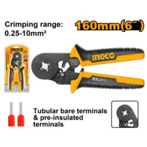 HRCPG05210 Rachet Crimping Plier 0.25-10MM