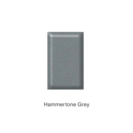 P801 Double Compartment Power Skirting End Cap - Various colours