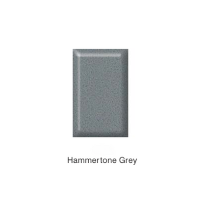 P801 Double Compartment Power Skirting End Cap - Various colours