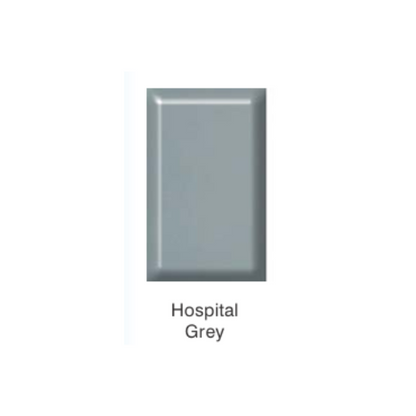 P801 Double Compartment Power Skirting End Cap - Various colours