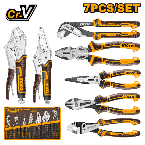 INGCO COS23036 7PIECE PLIER SET - Online Electrical