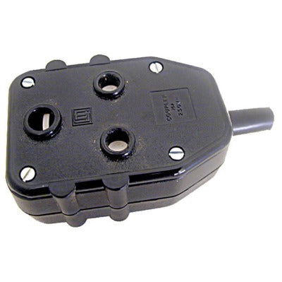 Janus Coupler 2x16A PVC Black - Online Electrical