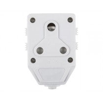 Janus Coupler 2x16A PVC White - Online Electrical