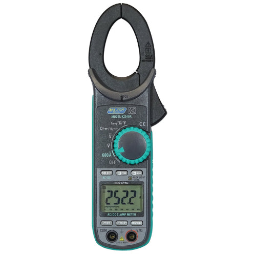 K2046R 600A AC/DC TRMS Clamp Meter, CAT IV 600V