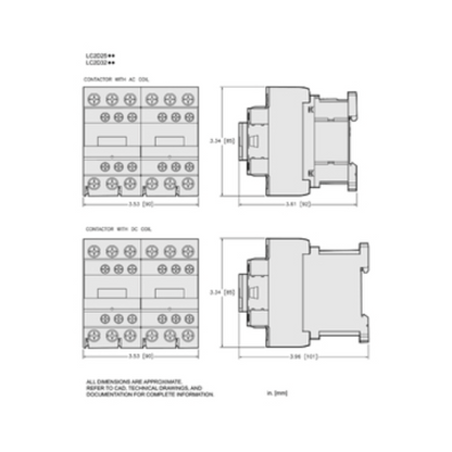 L2D25F7 D Dimensions