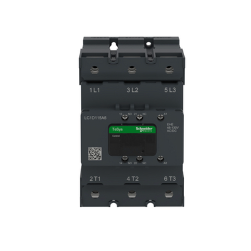 LC1D115A6EHE Contactor TeSys Deca 115A 3P 48-130V ACDC Everlink