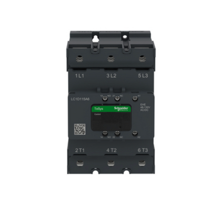 LC1D115A6EHE Contactor TeSys Deca 115A 3P 48-130V ACDC Everlink
