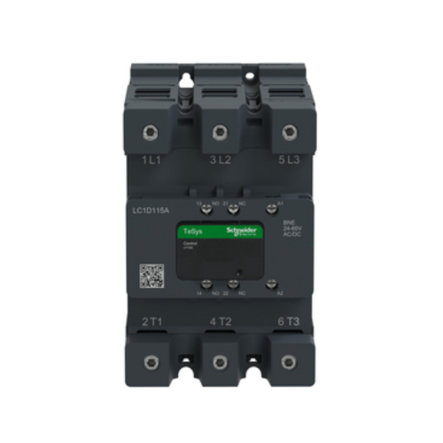 LC1D115ABNE Contactor TeSys Deca 115A 3P 24-60V ACDC Everlink
