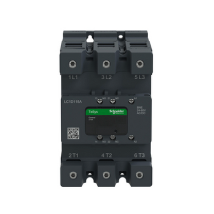 LC1D115ABNE Contactor TeSys Deca 115A 3P 24-60V ACDC Everlink