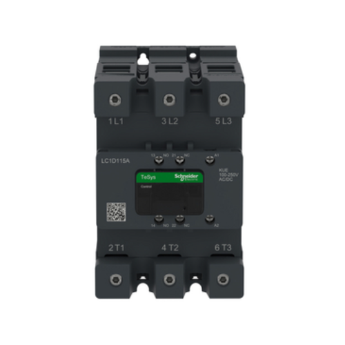 LC1D115AKUE Contactor TeSys Deca 115A 3P 100-250V ACDC Everlink