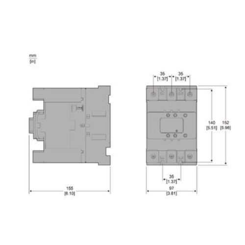 LC1D150AKUE Contactor Deca 150A 3P 100-250V ACDC Everlink