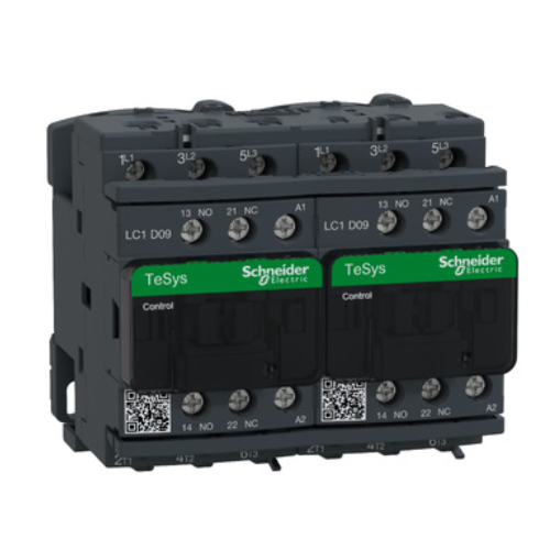 TeSys D reversing contactor - 3P(3 NO) - AC-3 - <= 440 V 9 A - 110 V AC coil