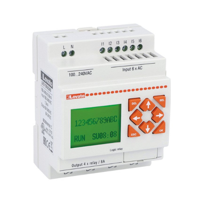 LRD10RA240 Micro PLC 100-240VAC 6inputs - 4outputs