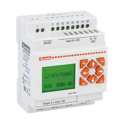 LRD12RD024 Micro PLC 24VDC 8inputs-4outputs