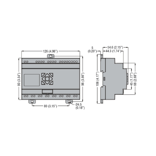 LRD20RD024 Micro PLC 24VDC 12inputs-8outputs