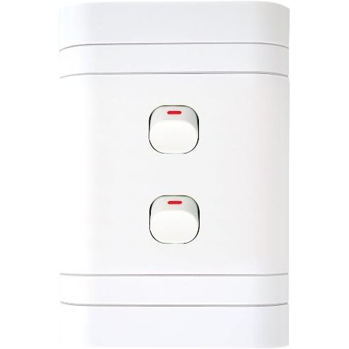 Light Switches - 2Lever 1Way Switch 2X4 Lesco L422W1 - Online Electrical