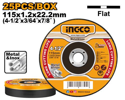 MCD1211525 Metal Cutting Disc Set 115mm 25 Pieces