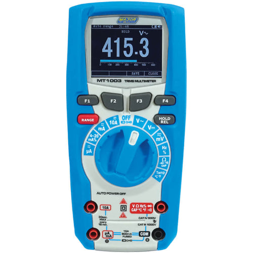 MT1003 1000V AC/DC IP67 TRMS Bluetooth Multimeter