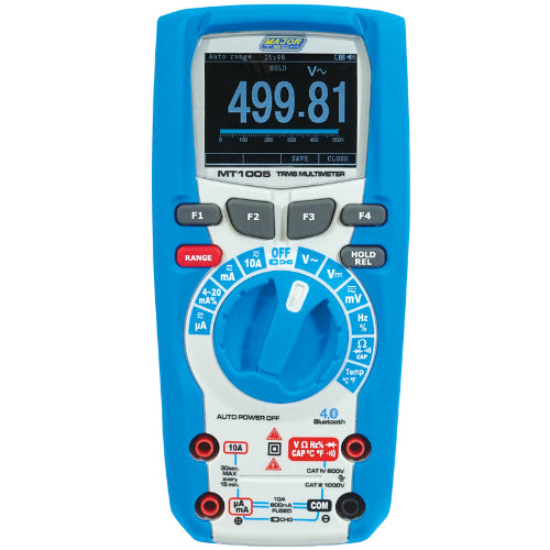 MT1005 1000V AC/DC IP67 TRMS Bluetooth Multimeter