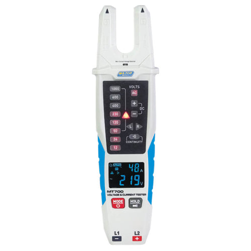 MT700 200A AC TRMS Open Jaw Clamp/Voltage, CAT IV 600V