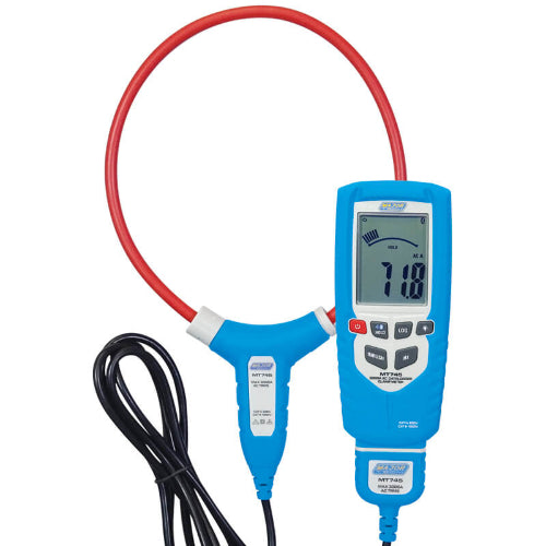 MT745 3000A AC TRMS Bluetooth Clamp Meter, CAT IV 600V