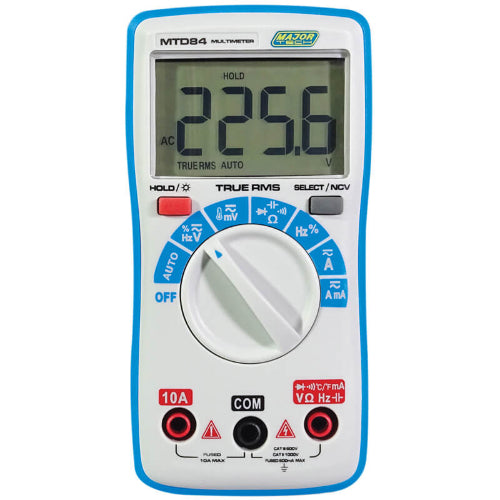MTD84 TRMS Compact Smart Multimeter, CAT III 600V