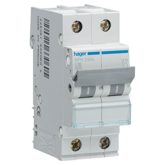 NF232 2P 32A 10KA C Curve Breaker - Online Electrical