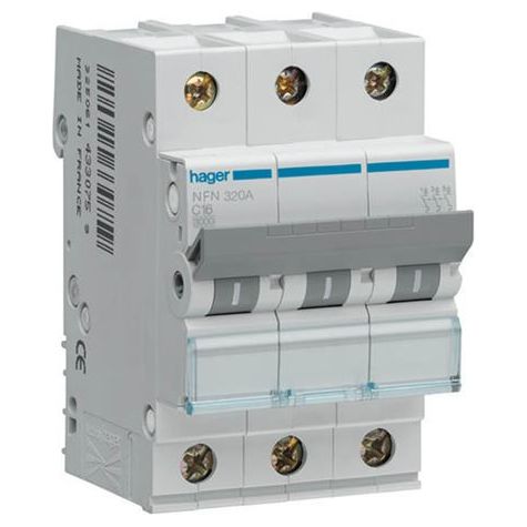 NF325 3P 25A 10KA C Curve Breaker - Online Electrical