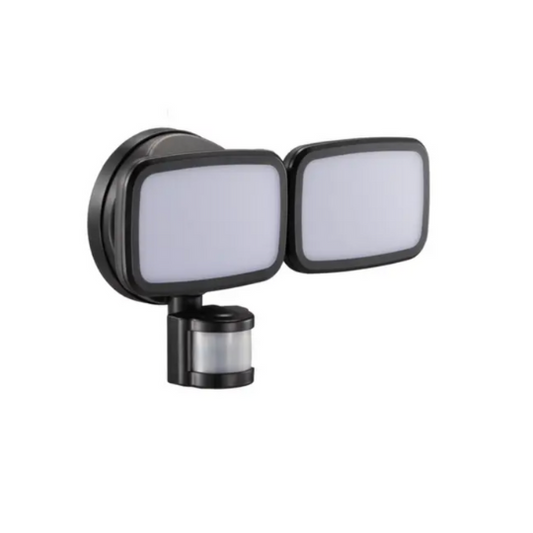 10W x 2Light LED Floodlight c/w Daynight Sensor