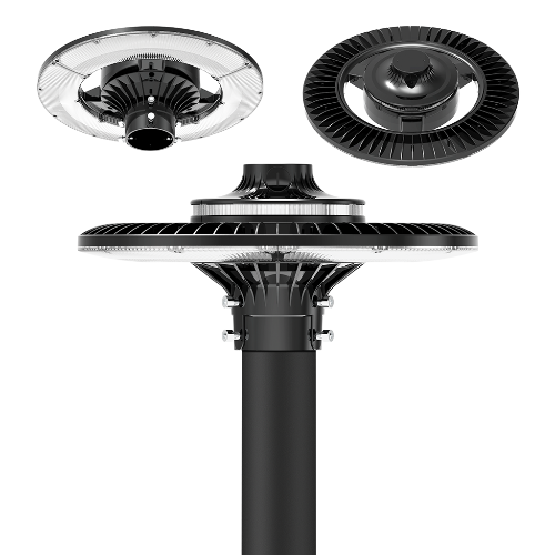 LED Lamp Post Top 36/48/60W Selectable 3CCT 130lm/W 76MM