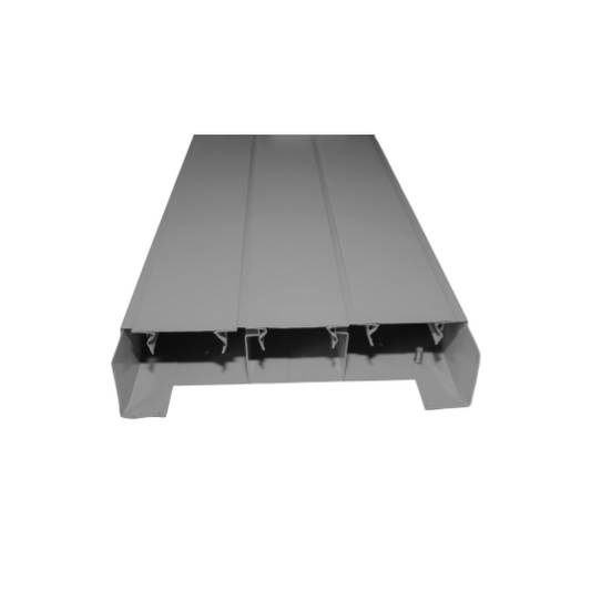P803 3xCompartment Power Skirting Per 2.4mtr Length - Various colours