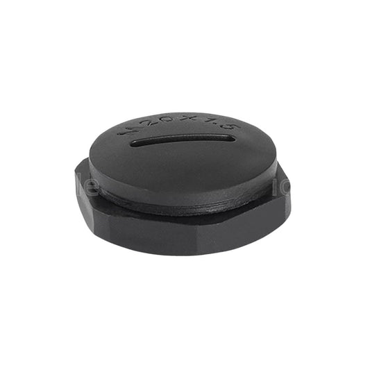 PHPM63B M63 PVC Threaded Plug Black