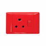 PS671R-P Single Dedicated 2X4 Switched Socket - CBI Range