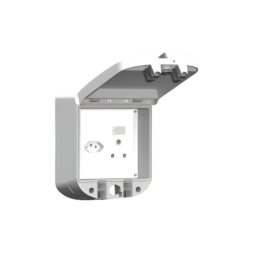 PSO-2 Stealth IP65 Double Industrial weatherproof Socket 040-955 - Online Electrical