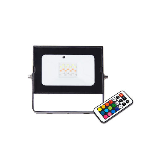 LED Floodlight 20W Combat RGB IP65 includes Remote
