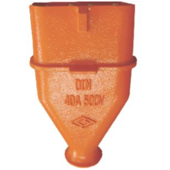 Plug Top Weld 63A DIN 500V - Online Electrical