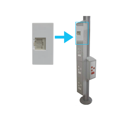 Powerpole Data/Telephone Outlet